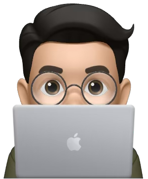 IOS Emoji of Stefan Temelkoski working on a laptop
