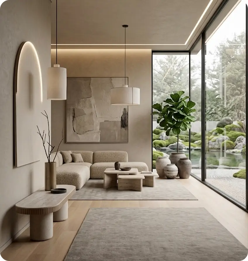 Very modern living room